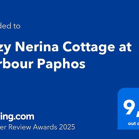 Cozy Nerina Cottage At Harbour Пафос Экстерьер фото